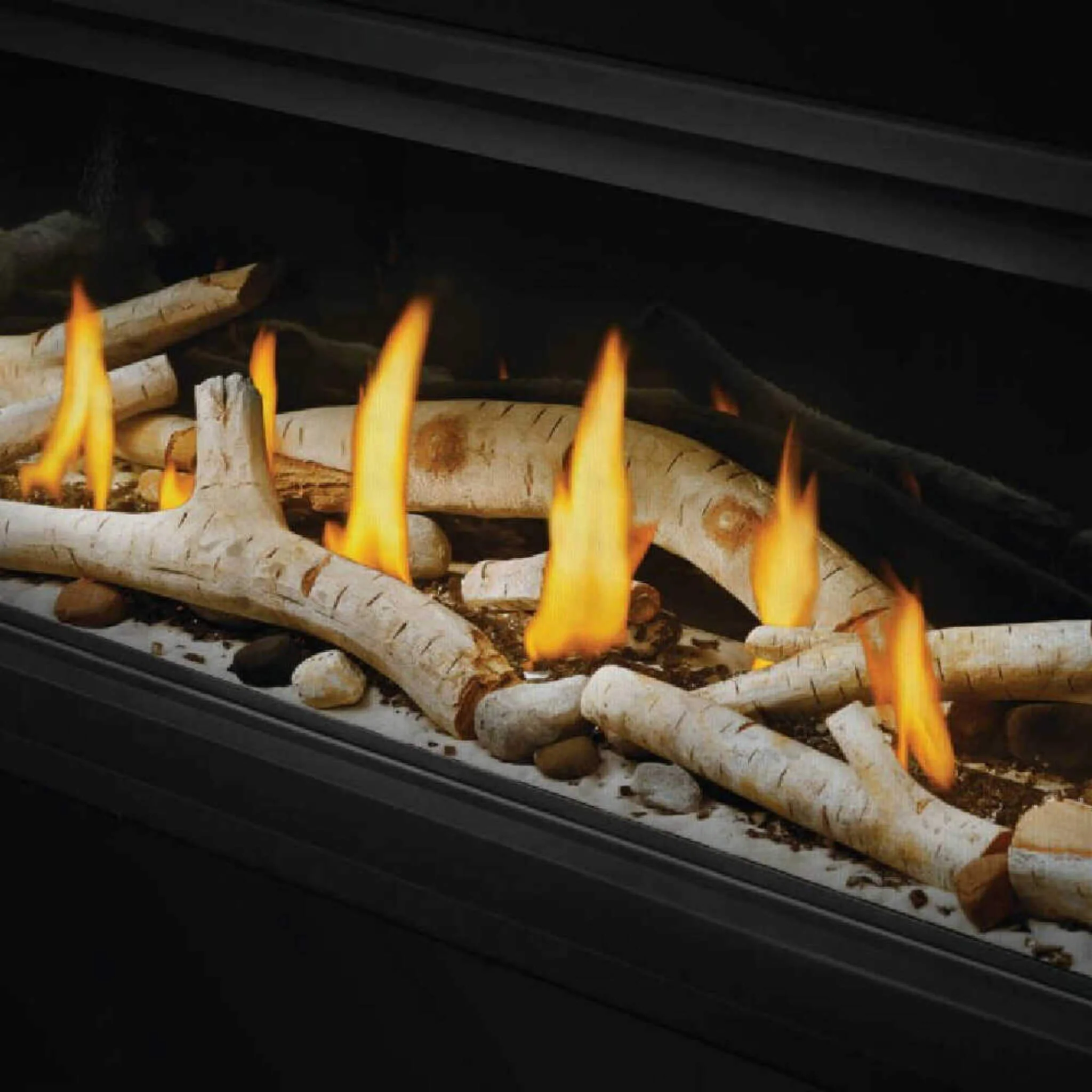 Napoleon Vector 50 Single-Sided 65-Inch Direct Vent Electronic Natural Gas Fireplace With Night Light System [LV50N-2] (SAK29481) - Image 7