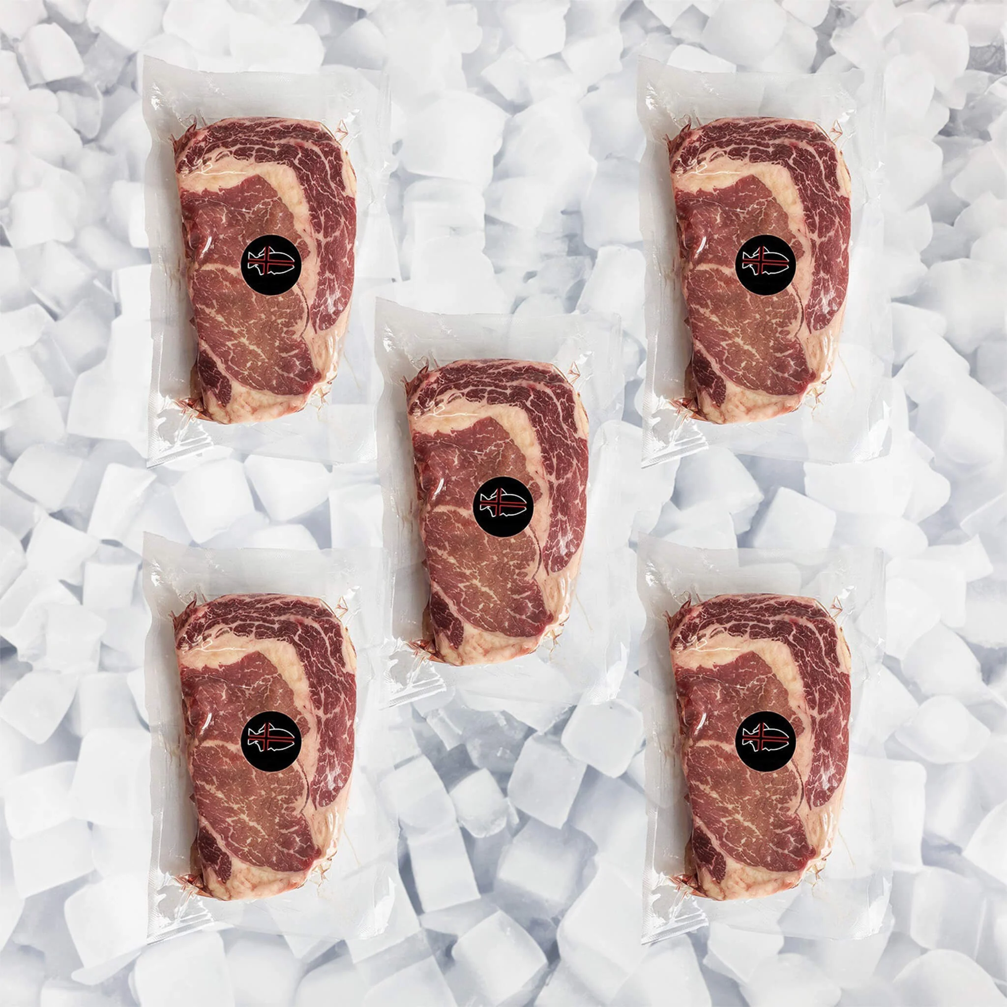 Premium Natural Grass Fed Black Angus Prime Ribeye Steak (Bulk Case) (SAK27851) - Image 3