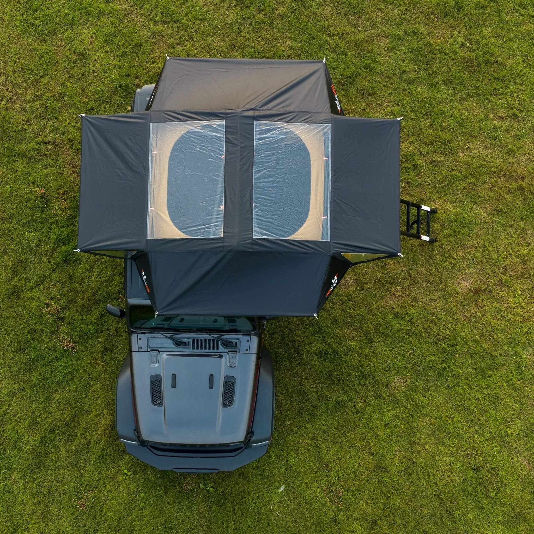 Naturnest Andromeda Khaki Soft-Shell Rooftop Tent With Large Panoramic Skylight & YKK Doors (SAK72384) - Image 15