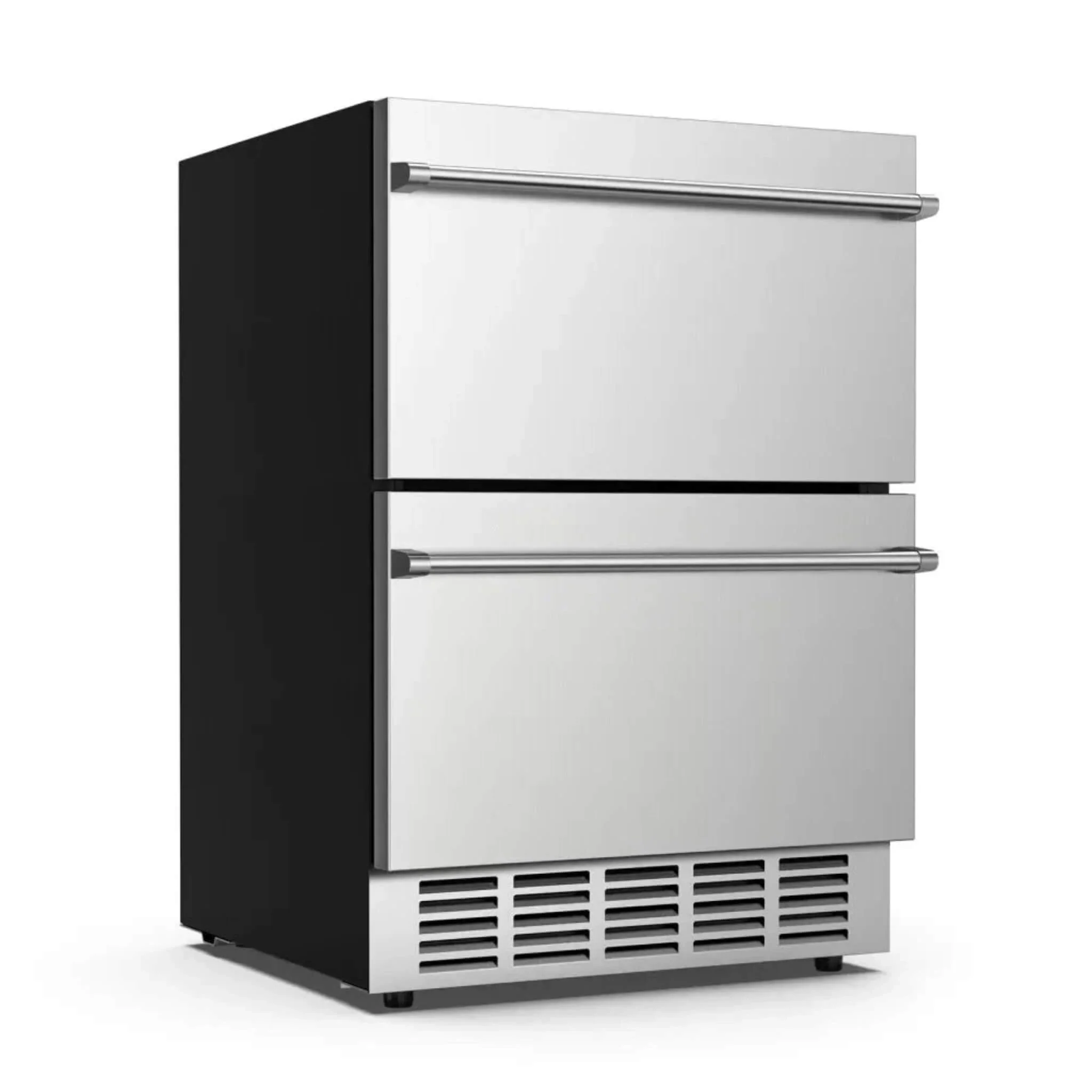 Premium 5.3 Cu.Ft Double Drawer Stainless Steel Built-In Wine Beverage Undercounter Refrigerator (SAK92576) - Image 10