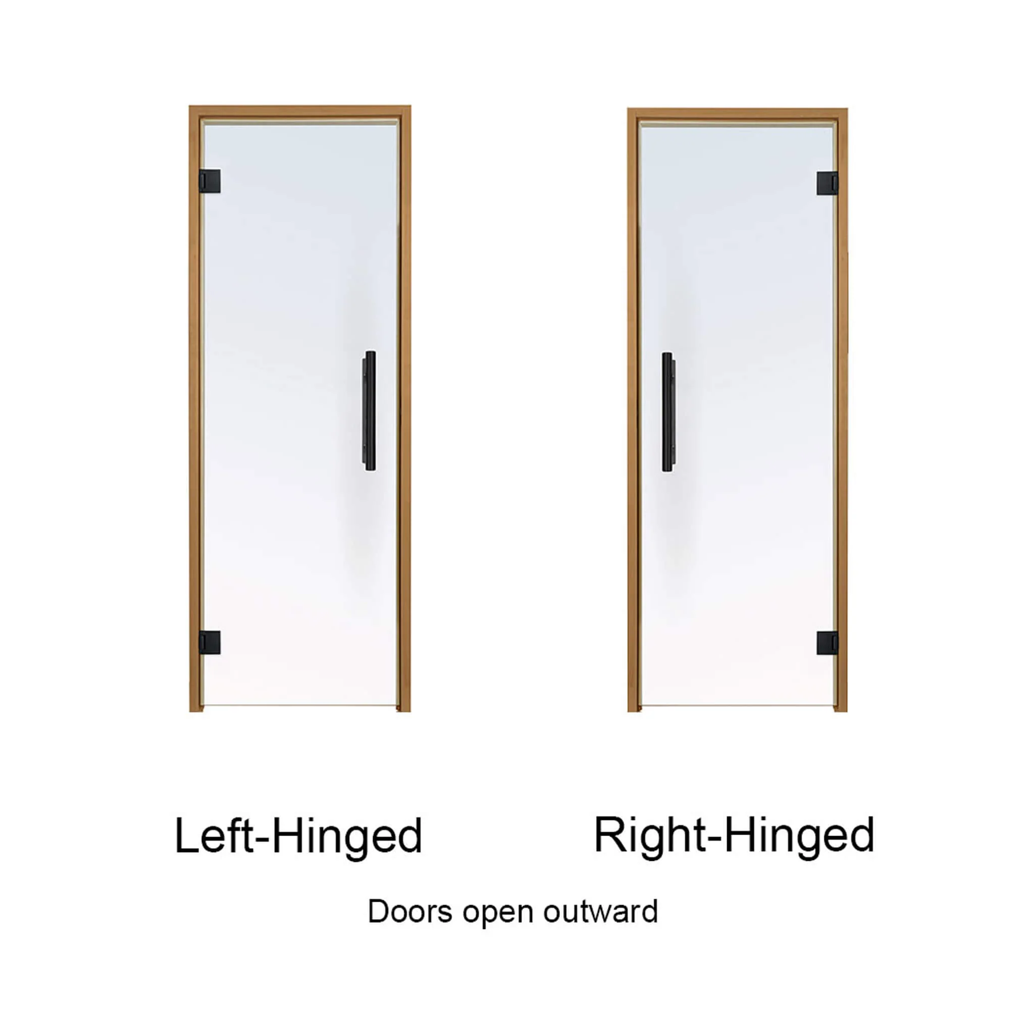 Prosaunas 24X81 Thermo-Aspen Prehung Tinted Glass Sauna Door (SAK51863) - Image 5