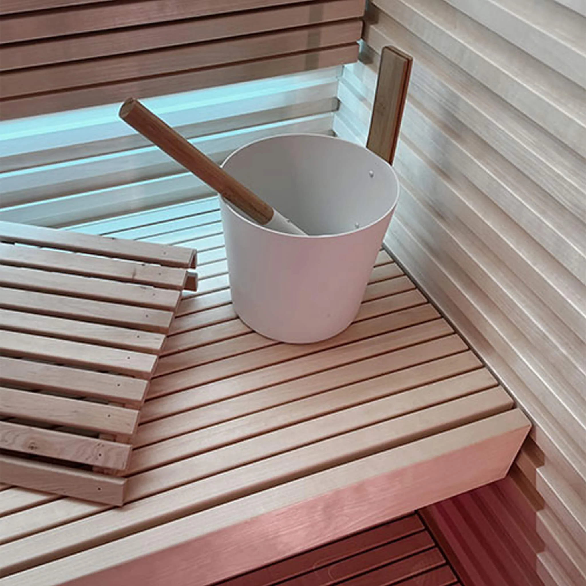 Prosaunas Aspen 2X6 S4SEE SHP Sauna Bench Wood With Smooth 4-Sides Eased Edges [Untreated] (SAK79071) - Image 3