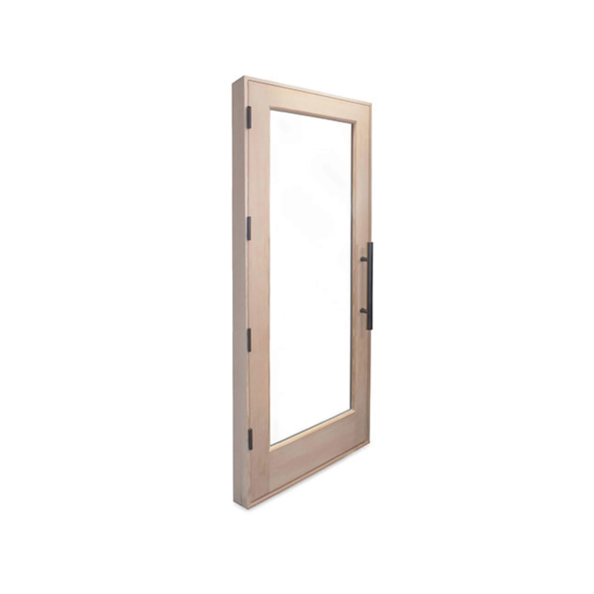 Prosaunas 31.5X81.5 Prehung Solid Wood Sauna Door With Insulated Glass (SAK37912) - Image 6