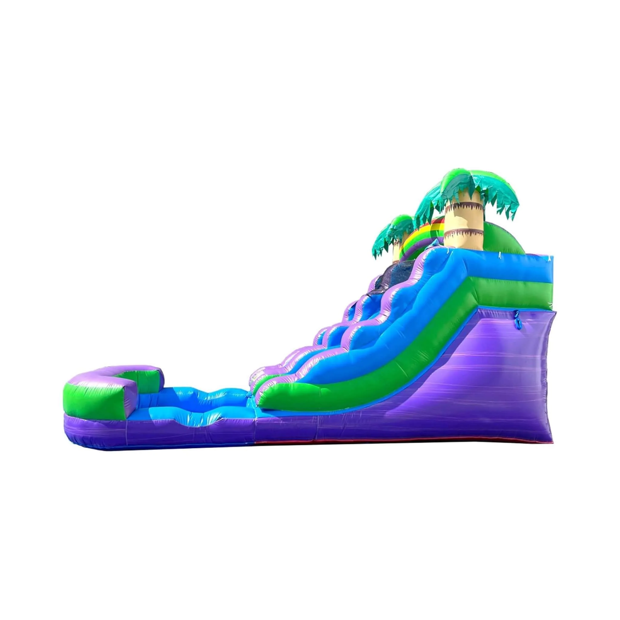 Large Purple Marble Inflatable Water Slide With Pool And Blower (SAK82910) - Image 7