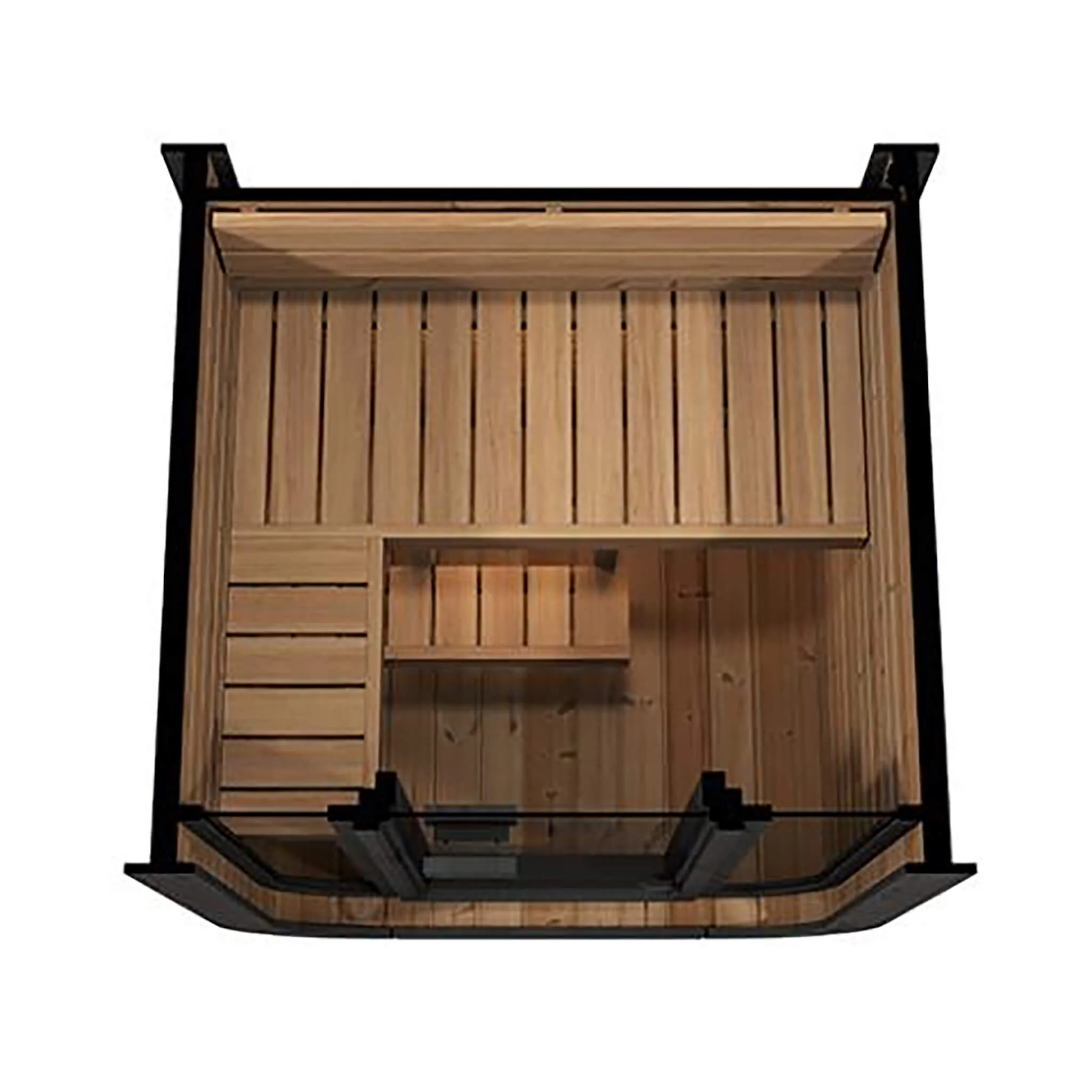 SaunaLife Model CL3G Cube-Series Outdoor 2-Person Home Sauna Kit [SL-MODELCL3G] (SAK23721) - Image 12