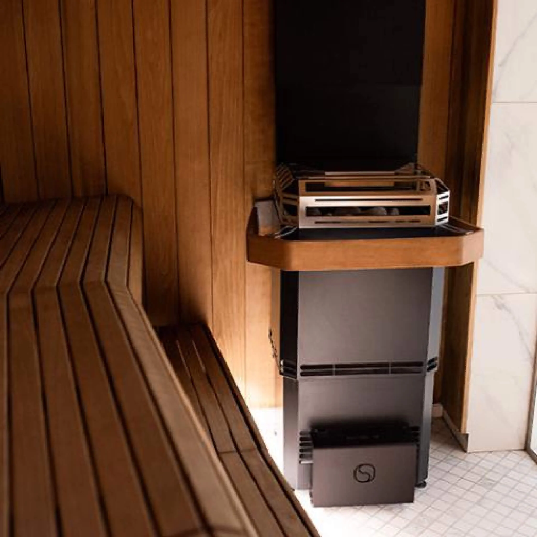 Saunum Air L Series Sauna Heater With Climate Equalizer, AirIQ Wi-Fi Control & Stones (SAK95263) - Image 6
