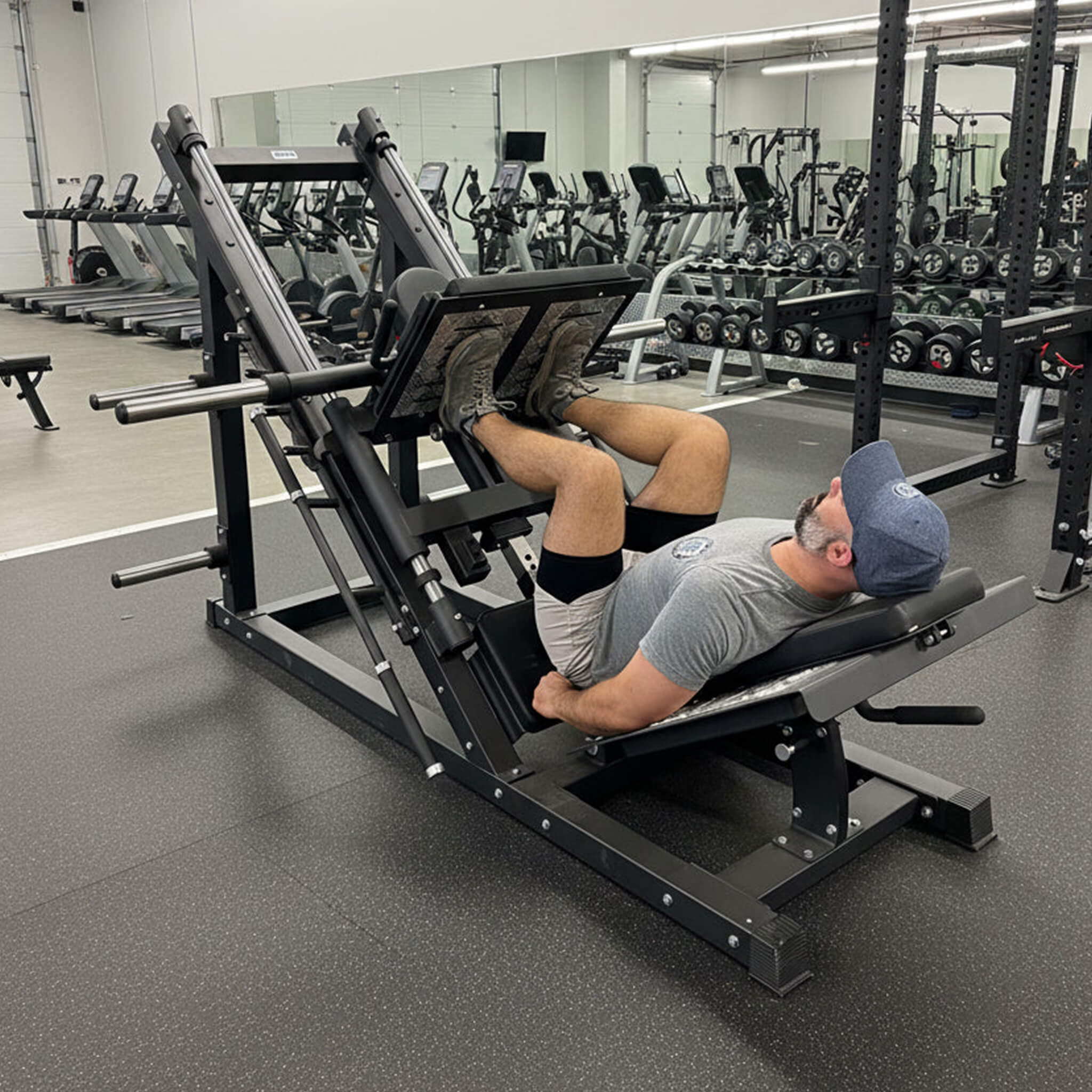 SFE Plate Loaded 45-Degress Leg Press And Hack Squat Machine [GC-5083] (SAK35184) - Image 7