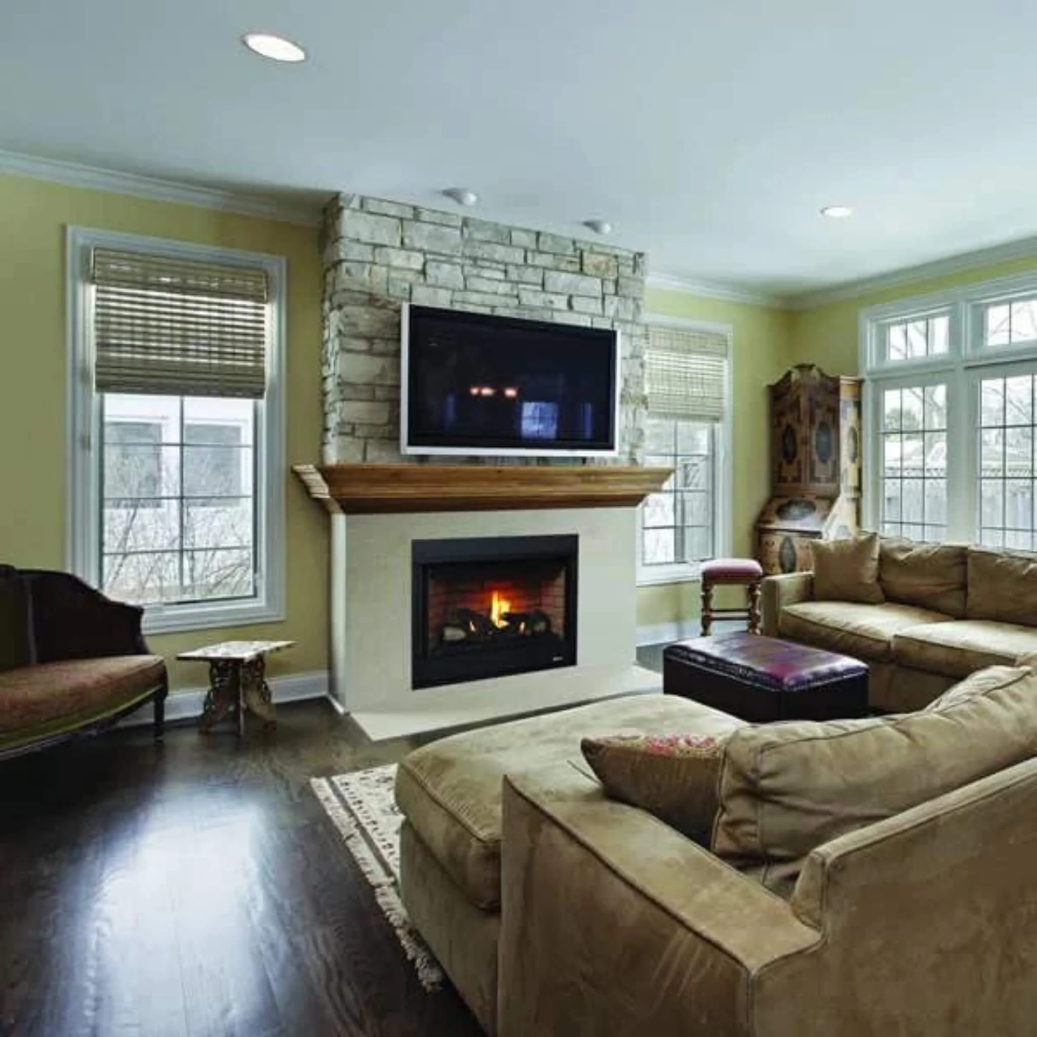 Superior Fireplaces 40-Inch Millivolt Traditional Direct Rear Vent Natural Gas Fireplace [DRT2040RMN-C] (SAK91047) - Image 4