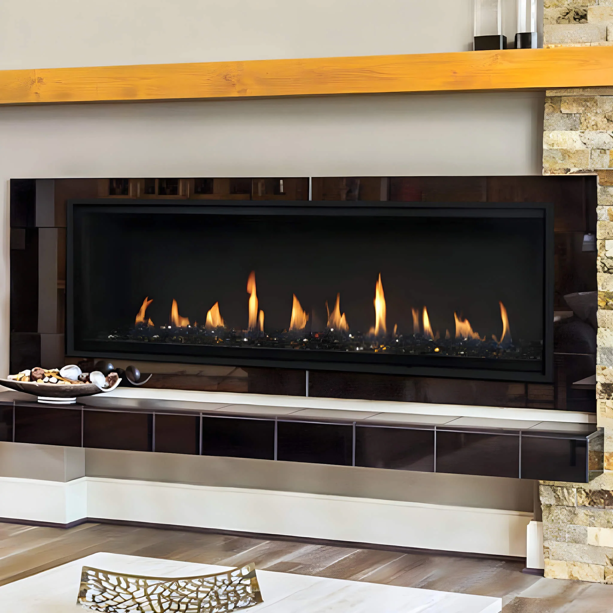 Superior Fireplaces 48-Inch Linear Direct Vent Natural Gas Fireplace [DRL4048TEN] (SAK48631) - Image 3