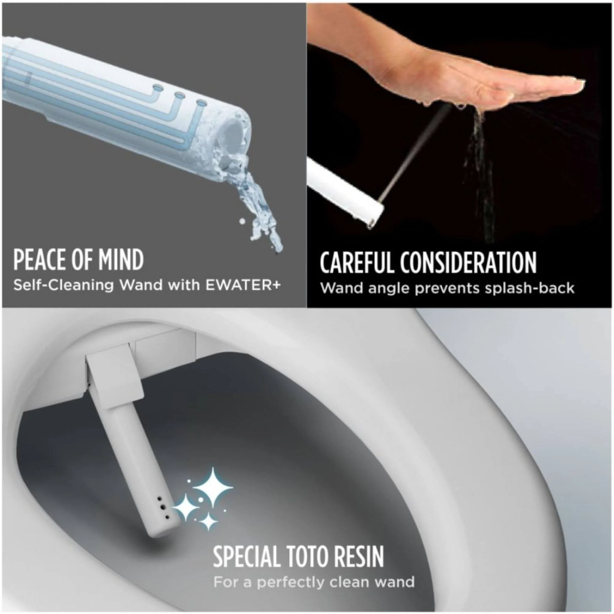 [SW4726] TOTO S7 Washlet Elongated Bidet Toilet Seat With EWater & Manual Classic/Contemporary Lid (SAK54821) - Image 10