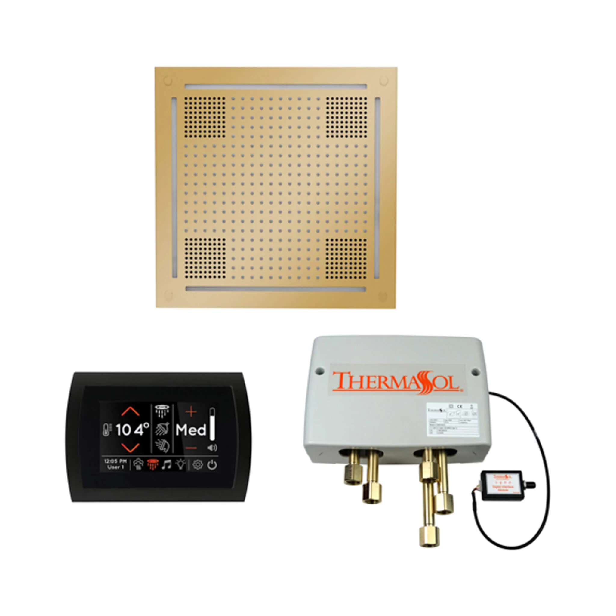 ThermaSol STC & HydroVive Wellness Shower Package With Digital Shower Valve (SAK40716) - Image 37