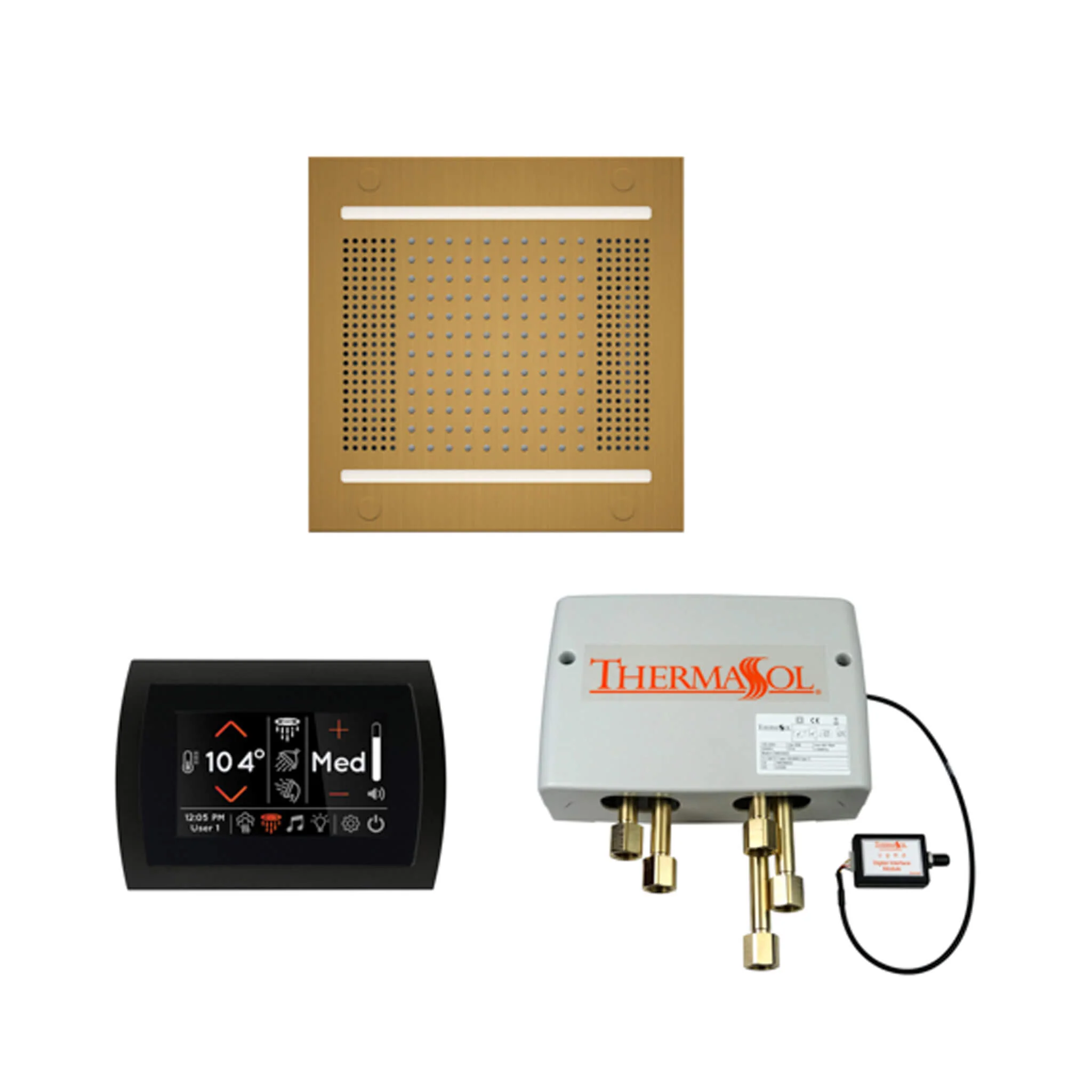 ThermaSol STC & HydroVive Wellness Shower Package With Digital Shower Valve (SAK40716) - Image 8
